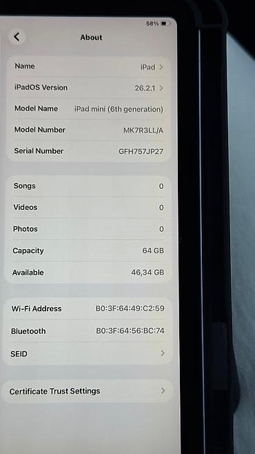 ipad klaviatura: Apple iPad planşeti – yash asfalt rəng Xüsusiyyətlər: - Kompakt və — 6
