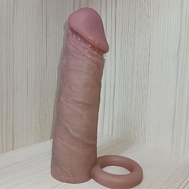Товары для взрослых: Реалистичная насадка на пенис премиум качества. Код товара: *N70 — 2