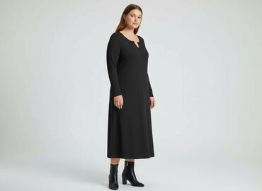 sukienka sweterkowa z koszula: Shein Curve, Сукня жіноча, розмір 3XL