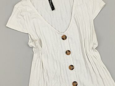 jedwabna bluzki koszulowe: Блуза жіноча, S, стан - Хороший