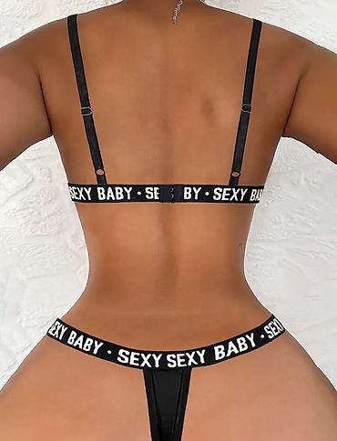 ps baletanke: Ženski dvodelni set donjeg veša, vel. M i L – bralet i tanga gaćice — 5