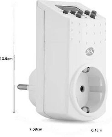 Utikači: Digitalni tajmer za utičnicu (Schuko) - Elektronski tajmer sa LCD — 13