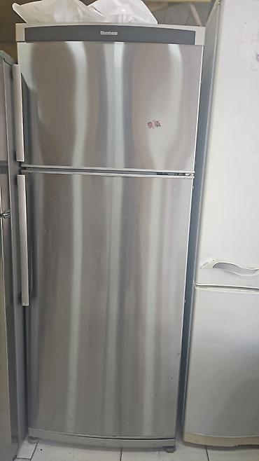 Blomberg iki qapılı soyuducu - Rəng: paslanmayan polad (inox), üstdən