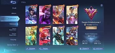velosiped grand: Mobile Legends: Bang Bang hesabı – geniş skin kolleksiyası - Oyunda — 6