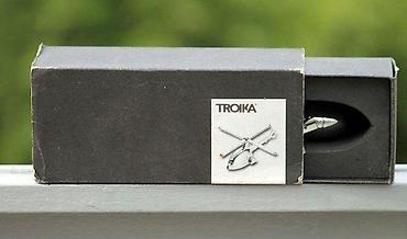 Ostali antikviteti: Troika Ready 4 držač papira/ olovke HELIKOPTER. Retko. TROIKA — 3