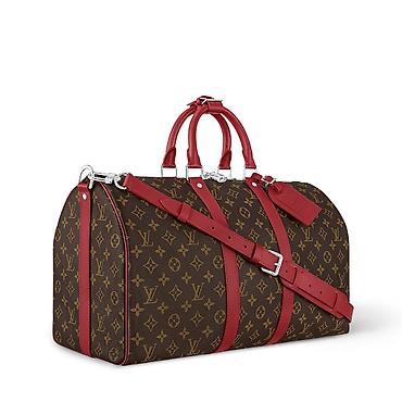 Дорожные сумки: Дорожная сумка Louis Vuitton Keepall Bandoulière. • Оригинальная канва — 1