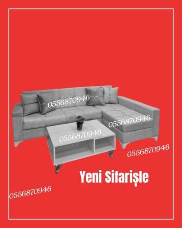 Sifarişlə divan dəstləri: Künc divan uqlavoy divan bazali divan Aclan divan,Künc divan və — 2