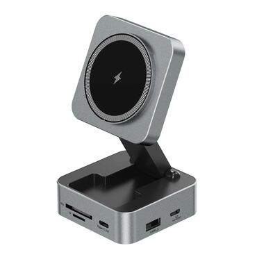 пк i7: Беспроводная док-станция 10-в-1 15Вт USB-концентратор Беспроводная