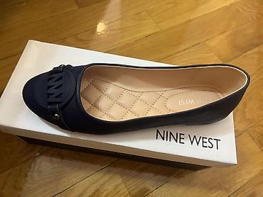 baletka: Baletkalar, Nine West, Ölçü: 38, rəng - Göy, Yeni — 2