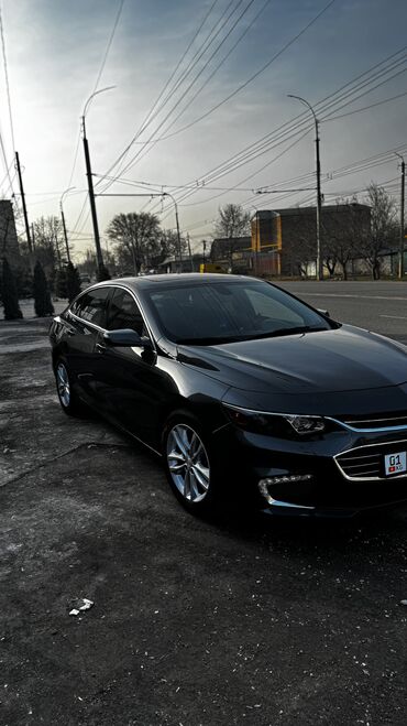 лидер авто бишкек: Chevrolet Malibu: 2017 г., 1.5 л, Автомат, Бензин, Седан