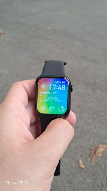 Qol saatları: Smart saat, Smart, Sensor ekran, rəng - Qara