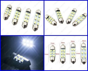 Tuning oprema: Slika 1 120din Led sijalica T10 smd 4 (1) bela boja 12v, 1w — 10