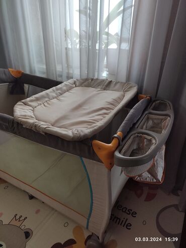 Кроватка трансформер детская👍 Складная, можно брать с собой в поездку