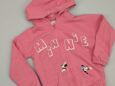 sweterek bomberka: Sweatshirt, Disney, 4-5 years, 104-110 cm, condition - Good