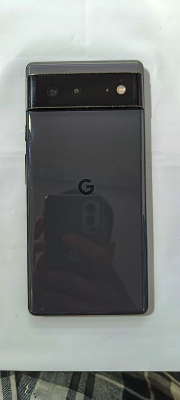 чехол pixel 6a: Google Pixel 6, Б/у, 128 ГБ, цвет - Черный
