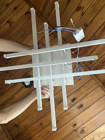 omid cilciraq: Led Çılçıraq, 4 və daha çox lampa, Metal — 1