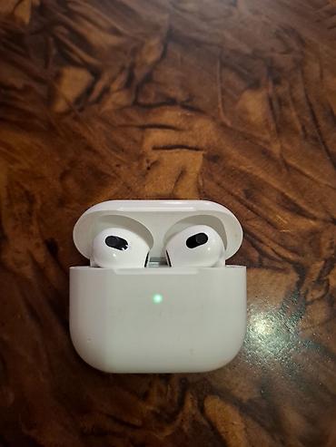 İşlənmiş Simsiz (Bluetooth) Qulaqcıqlar, Apple, rəng - Ağ