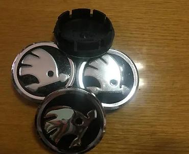 Gume i felne: ČEPOVI ZA FELNE ŠKODA 65 MM / 56 MM - NOVI ZNAK - ORIGINALNI | — 2