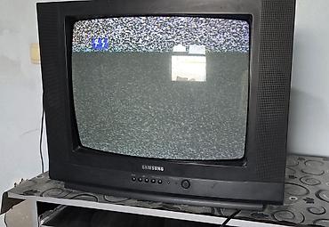 Техника и электроника: Samsung köhnə model CRT televizor - Marka/model: Samsung — 2