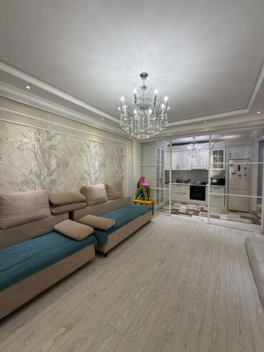 доолот курулуш цены на квартиры: 3 комнаты, 82 м², Элитка, 3 этаж, Евроремонт