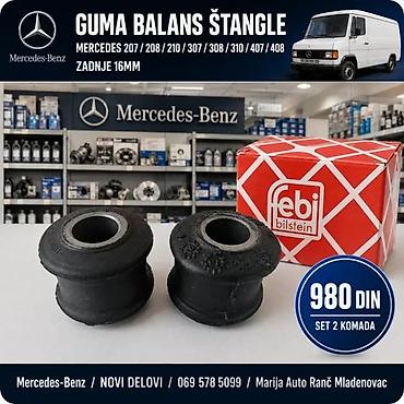 Balans štangle: GUMA BALANS STANGLE MERCEDES 27 38 | Guma balans stangle mercedes 2 — 2
