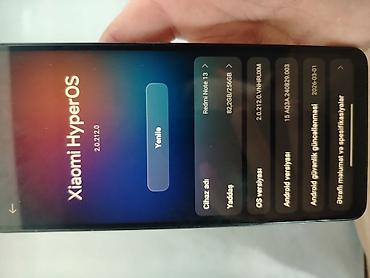 old nintendo: Redmi Note 13, 256 GB, rəng - Qara — 3