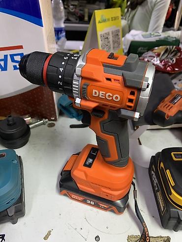 deco: Аккумуляторная дрель‑шуруповёрт DECO DCB36 - Тип: беспроводная — 1