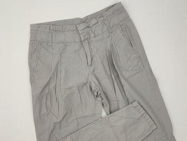 Women: Sisley, Material trousers for women, size L (EU 40)