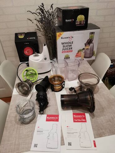 Ostala kuhinjska oprema: Sokovnik za sporo ceđenje KUVINGS odličan kao nov plaćen 500 e na lalafo.rs — 11 Ostala kuhinjska oprema: Sokovnik za sporo ceđenje KUVINGS odličan kao nov plaćen 500 e — 11