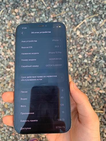 Apple iPhone: IPhone 12 Pro, Pacific Blue — 9