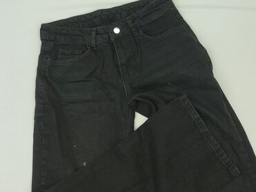 czarne t shirty oversize: Jeans for women, size S (EU 36)