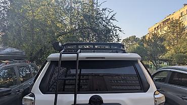 4runner: Корзина На рейлинги TRD, Сталь, Б/у — 3
