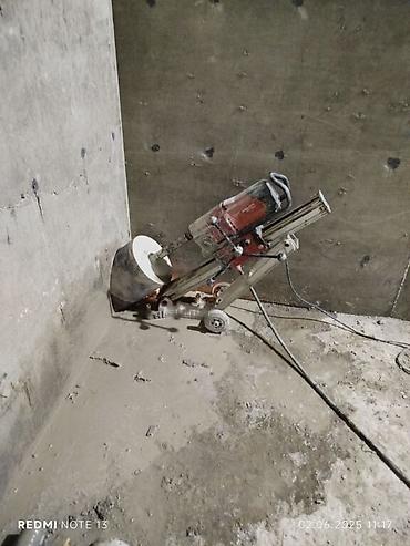 Beton işləri: #Betonkesme #betondeşmə Beton kubik kərpic - dən kəsim deşim — 19