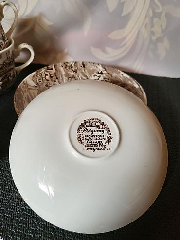 Ostali antikviteti: Solje engleske za kafu,caj Ironstone iz 70ih.god. Engleske solje — 17