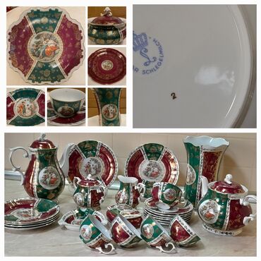 детский игровой набор черепашки ниндзя: Çay dəsti, Farfor, 6 nəfərlik, Azərbaycan