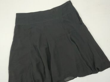 spódnice z zakładkami czarne: Skirt, H&M, XL (EU 42), condition - Good