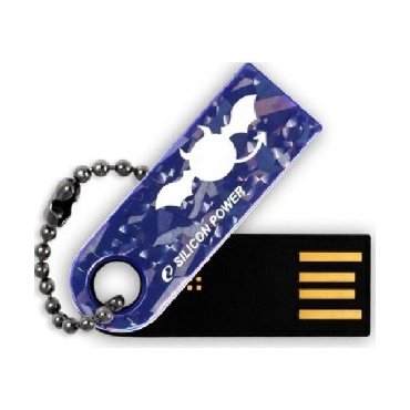 trubu diametr 820 в Кыргызстан: Флешка 2 GB Touch 820 Blue Silicon PowerПростой и изящный дизайн