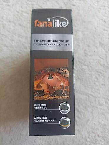 led лампа: Фонарь-лампа для кемпинга Fanalike KM-781 (LED), 80W - Яркий — 2