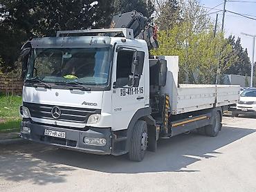 xususi texnika satışı: Mercedes-Benz Atego 1218 kran-manipulyatorlu bortlu yük maşını - — 1