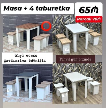 mətbəx stullari: Mətbəx üçün, Yeni, 4 stul