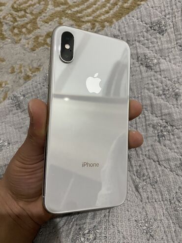Apple iPhone: IPhone Xs, Б/у, 64 ГБ, Белый, 75 %