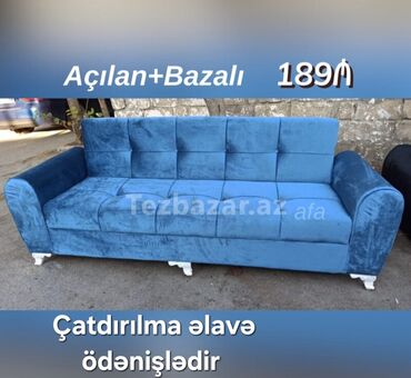 Masa və oturacaq dəstləri: Divan, Yeni, Açılan, Bazalı, Parça, Ödənişli çatdırılma