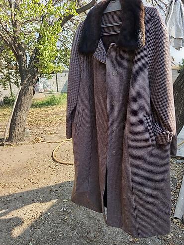 зимнее платье: Пальто, Классика, Зима, Стеганый, В клетку, 5XL — 5