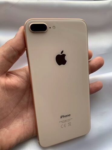 Apple iPhone: IPhone 8 Plus, 64 ГБ, Золотой, Отпечаток пальца