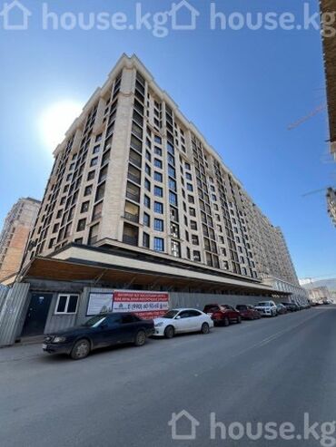 киргизия квартиры: 3 комнаты, 105 м², Элитка, 2 этаж, ПСО (под самоотделку)