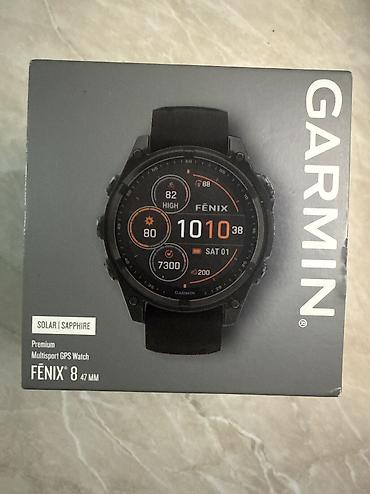 гармин феникс 7: Умные часы Garmin Fenix 8 Solar (надпись на крышке). Модель с круглым — 5