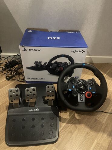Play station Logitech G 29 Driving Force Təzə, çox az istifadə olunmuş