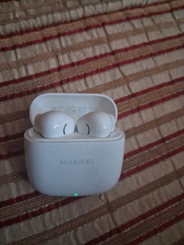 Dinamiklər və kolonkalar: Simsiz (Bluetooth) Qulaqcıqlar, Huawei, rəng - Ağ