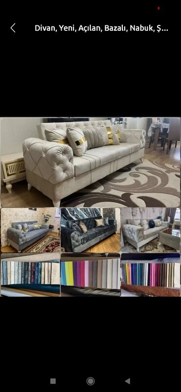 Divanlar: Künc divan, Yeni, Açılan, Bazalı, Parça, Rayonlara çatdırılma — 10