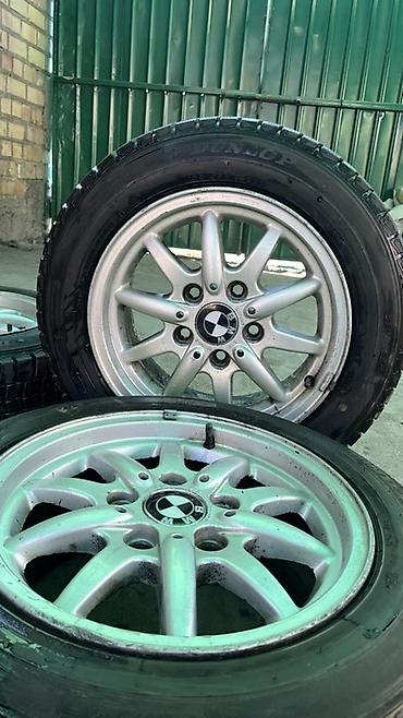 195 14 с: Комплект из 5 колёс для BMW 27 стиль : зимние шины Dunlop на литых — 6
